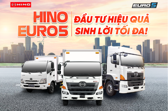 KHUYẾN MẠI DÀNH CHO KHÁCH HÀNG MUA XE HINO EURO5